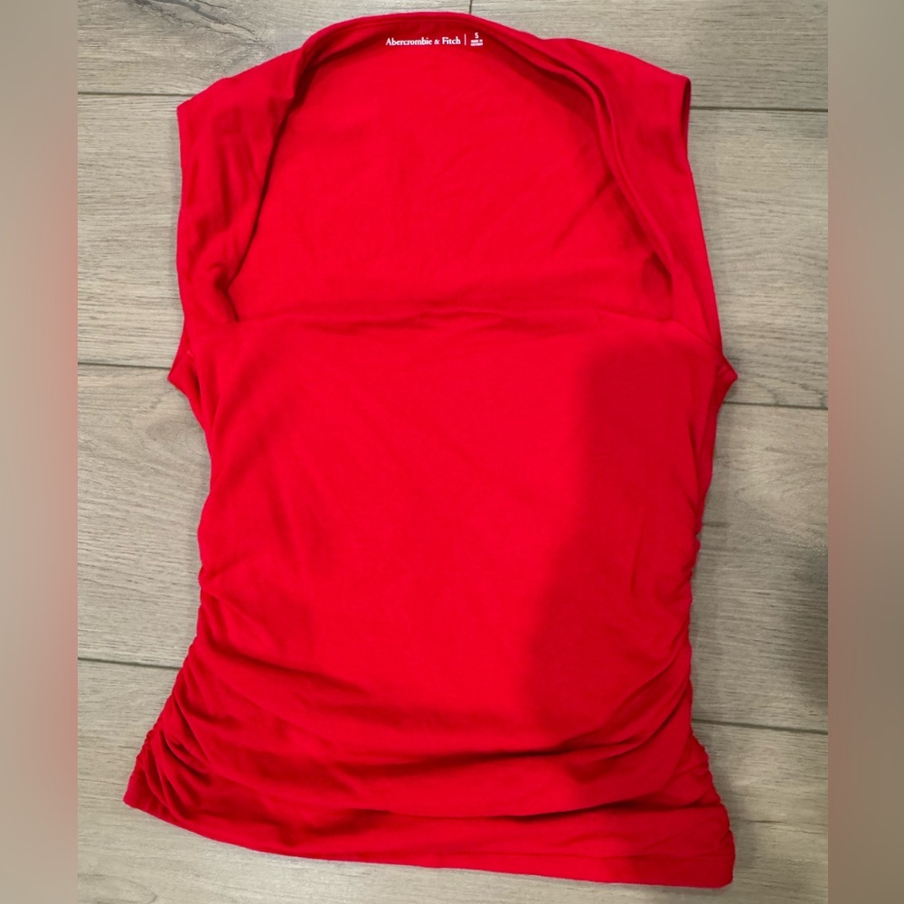 Abercrombie and Fitch Ava Top Red